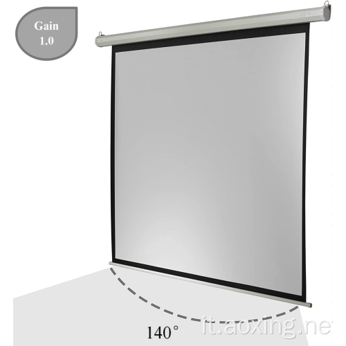 220x165 cm a parete motorizzato a parete grande schermo proiettore